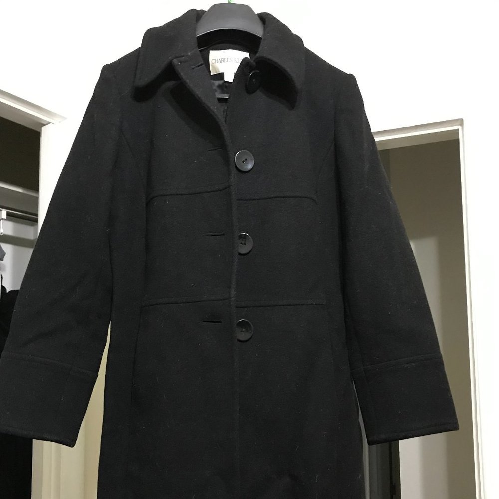 Charles Klein wool coat Made in Ukraine